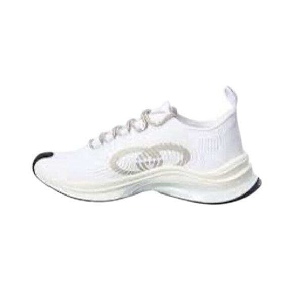 Gucci NIB Gucci Run Knit Sneakers in White Size 9.5 - Picture 1 of 10